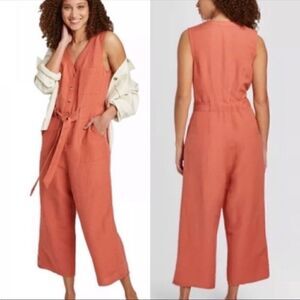 A New Day Comfy Multi Pocket Button front Jumper